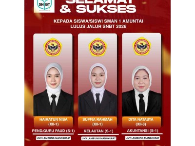 Siswa - siswi Lulus Seleksi SNBP 2026