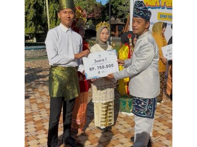 Penyerahan Penghargaan Lomba Reels IG Idul Fitri dan Anak Indonesia Hebat Provinsi Kal -Sel