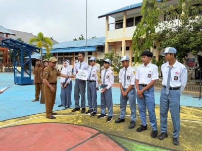 Penyerahan Penghargaan Lomba Reels IG Idul Fitri dan Anak Indonesia Hebat Provinsi Kal -Sel