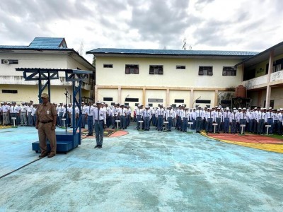 Kegiatan Upacara Apel Pagi Senin 02 Februari 2026