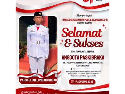 Paskibra Tingkat Kabupaten HSU 2026