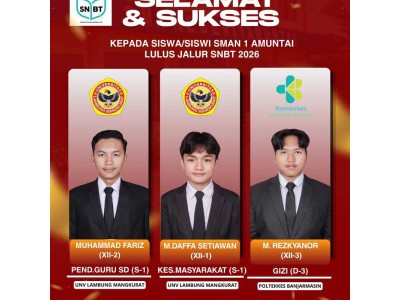 Siswa - siswi Lulus Seleksi SNBP 2026