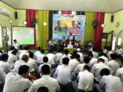 Kegiatan Safary Anak Gaza Menyapa Bersama Dai Cilik Palestina Hamzah Abu Muhammad