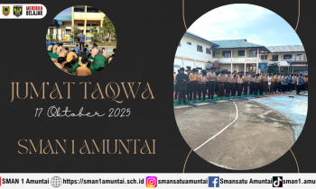 Jumat Taqwa SMAN 1 Amuntai 