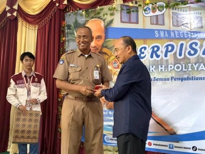 Perpisahan H. Poliyani, S.Pd.,MM Purna Tugas 