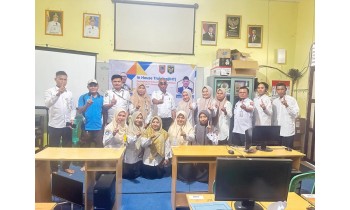 SMAN 1 Amuntai Gelar IHT Peningkatan Mutu Tenaga Pendidikan Bersama Bapak Sukiman, S.Pd., MM