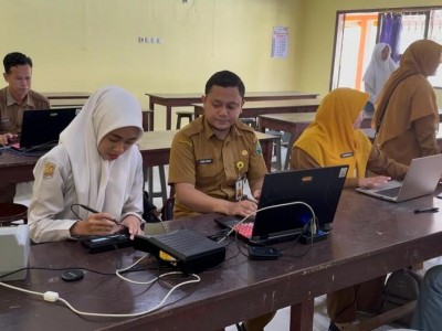 Perekaman e KTP Siswa SMAN 1 Amuntai