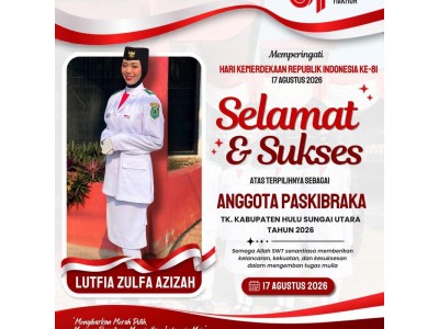 Paskibra Tingkat Kabupaten HSU 2026