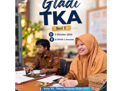 Glady TKA Tahun Ajaran 2026/2027