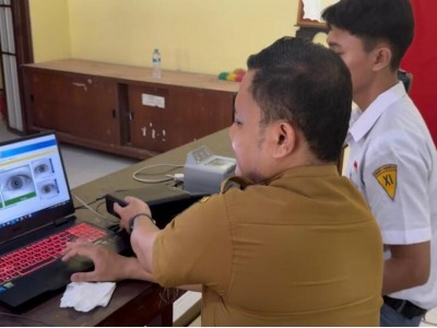 Perekaman e KTP Siswa SMAN 1 Amuntai