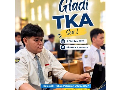 Glady TKA Tahun Ajaran 2026/2027