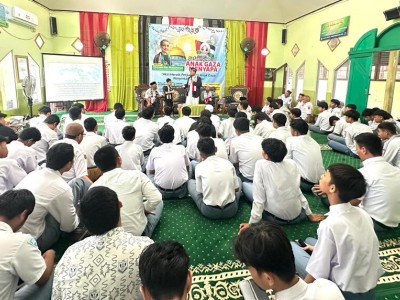 Kegiatan Safary Anak Gaza Menyapa Bersama Dai Cilik Palestina Hamzah Abu Muhammad