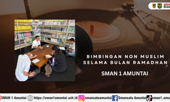 Bimbingan Non Muslim SMAN 1 Amuntai tentang Menghayati Panggilan Menjadi Terang dan Garam di Sekolah