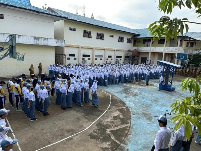 Kegiatan Apel Pagi Senin 20 Oktober 2025