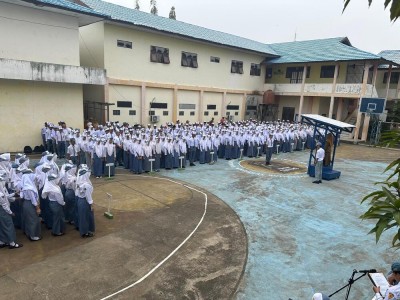 Kegiatan Apel Pagi Senin 22 September 2025
