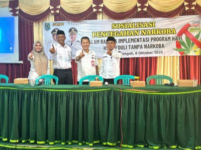 Kegiatan Sosialisasi Pencegahan Narkoba