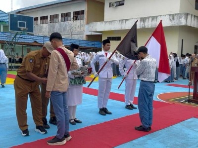 Kegiatan Pelantikan Osis 2025 SMAN 1 Amuntai