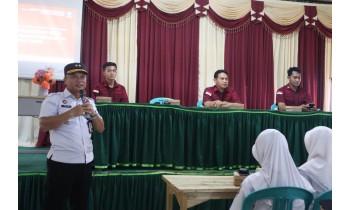 Sosialisasi Penerimaan Politeknik Ilmu Pemasyarakatan dan Politeknik Imigrasi Tahun 2025 oleh Lembaga Pemasyarakatan Kelas IIB Amuntai