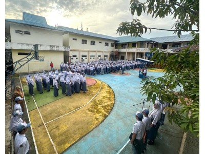 Upacara Apel Pagi Senin 09 Februari 2026