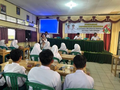 Kegiatan Sosialisasi Pencegahan Narkoba