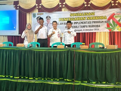 Kegiatan Sosialisasi Pencegahan Narkoba