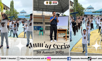 Kegiatan Jumat Pagi Ceria SMAN 1 Amuntai 30 Januari 2026