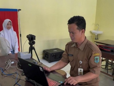 Perekaman e KTP Siswa SMAN 1 Amuntai