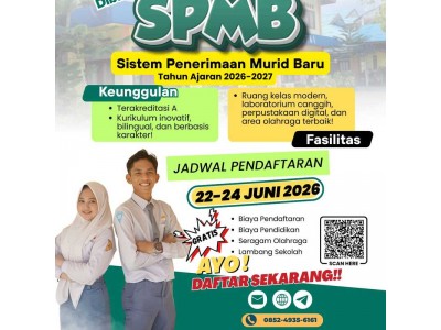 Buruan Daftar di SMAN 1 Amuntai !!!