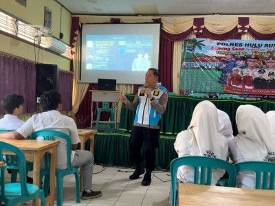 Sosialisasi Penerimaan Terpadu Anggota Polri T.A 2026 HSU