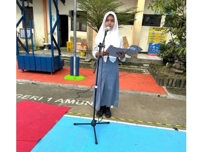 Kegiatan Pelantikan Osis 2025 SMAN 1 Amuntai
