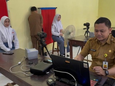 Perekaman e KTP Siswa SMAN 1 Amuntai