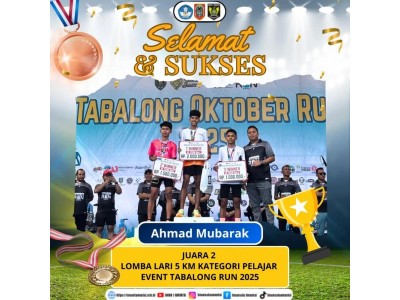 Juara Lomba Lari 5 KM