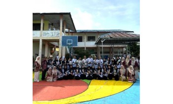 Upacara Bendera Hari Guru Nasional SMAN 1 Amuntai Selasa 25 November 2025